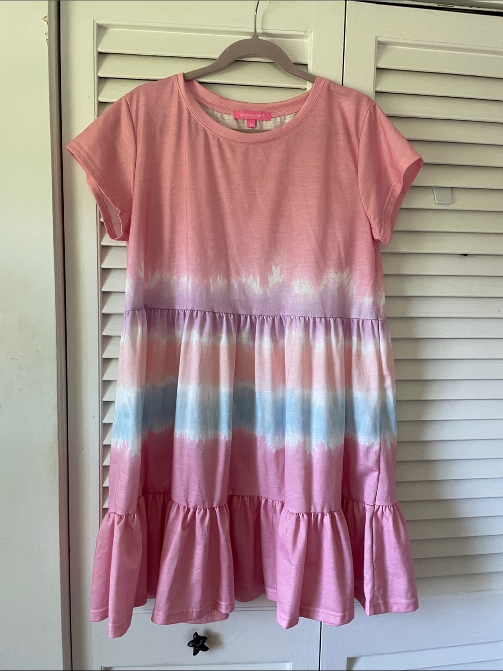 Simply Southern Tie-Dye Tiered Dress